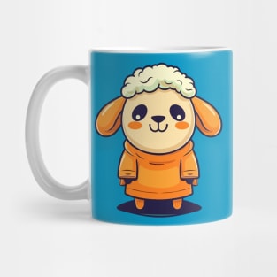 Funny happy sheep Mug